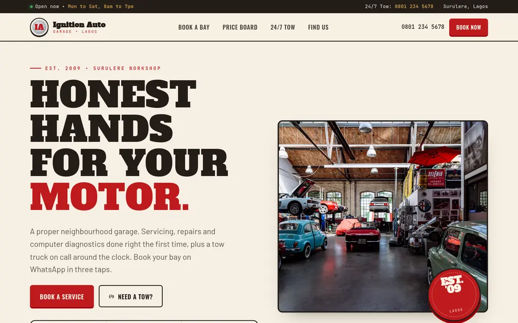 Auto repair in Lagos preview